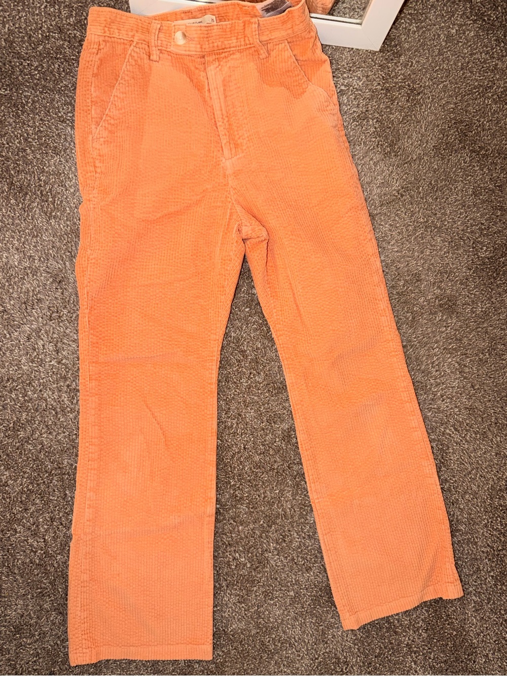 Levi’s corduroy pants: Math club flare style